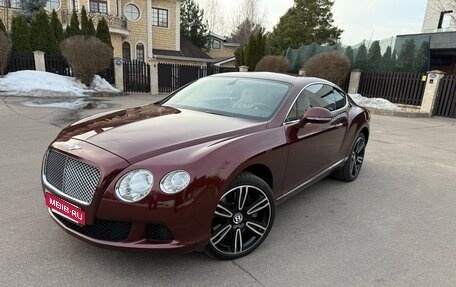 Bentley Continental GT I, 2011 год, 6 500 000 рублей, 1 фотография