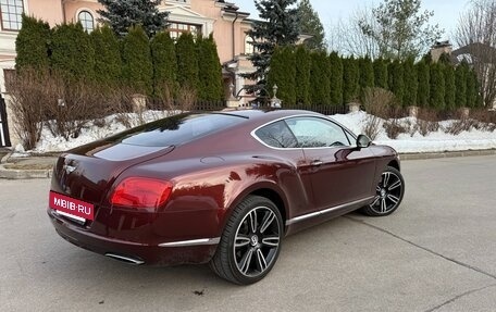 Bentley Continental GT I, 2011 год, 6 500 000 рублей, 6 фотография