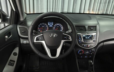 Hyundai Solaris II рестайлинг, 2014 год, 1 170 000 рублей, 12 фотография