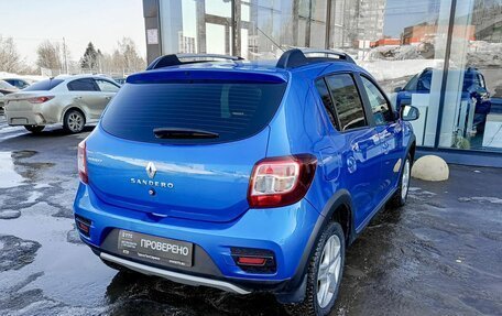 Renault Sandero II рестайлинг, 2018 год, 849 800 рублей, 6 фотография