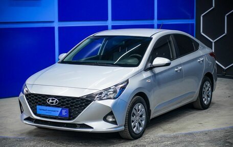 Hyundai Solaris II рестайлинг, 2021 год, 1 380 000 рублей, 2 фотография