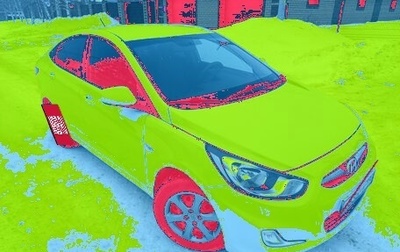 Hyundai Solaris II рестайлинг, 2011 год, 485 000 рублей, 1 фотография