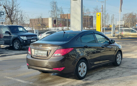 Hyundai Solaris II рестайлинг, 2015 год, 750 000 рублей, 5 фотография