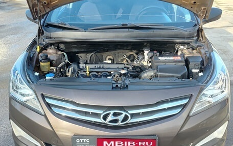 Hyundai Solaris II рестайлинг, 2015 год, 750 000 рублей, 9 фотография