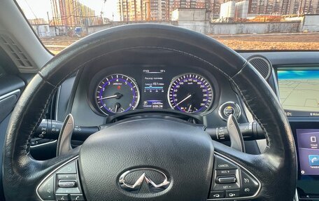 Infiniti Q50 I рестайлинг, 2014 год, 1 890 000 рублей, 26 фотография