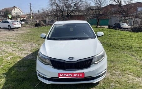 KIA Rio III рестайлинг, 2017 год, 1 050 000 рублей, 1 фотография