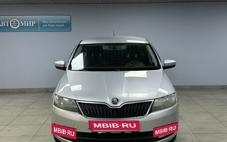 Skoda Rapid I, 2016 год, 758 000 рублей, 2 фотография