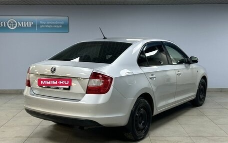 Skoda Rapid I, 2016 год, 758 000 рублей, 7 фотография