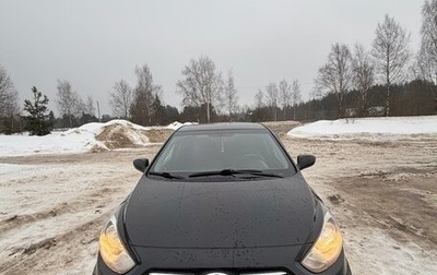 Hyundai Solaris II рестайлинг, 2011 год, 620 000 рублей, 1 фотография