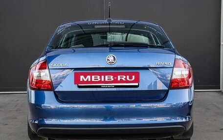 Skoda Rapid I, 2017 год, 1 100 000 рублей, 5 фотография