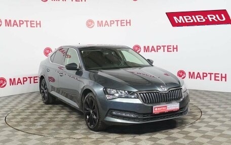 Skoda Superb III рестайлинг, 2020 год, 2 470 000 рублей, 3 фотография
