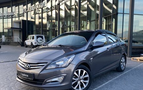 Hyundai Solaris II рестайлинг, 2015 год, 1 049 000 рублей, 1 фотография