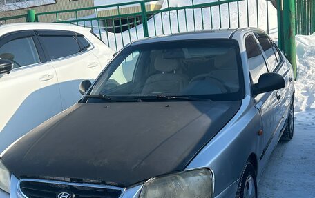 Hyundai Accent II, 2004 год, 165 000 рублей, 1 фотография