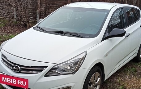 Hyundai Solaris II рестайлинг, 2014 год, 970 000 рублей, 6 фотография