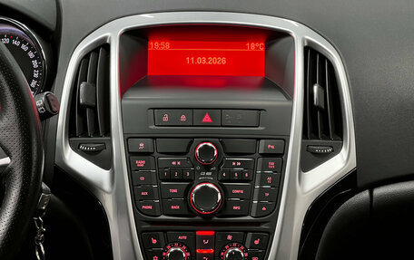 Opel Astra J, 2013 год, 950 000 рублей, 13 фотография