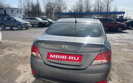Hyundai Solaris II рестайлинг, 2012 год, 630 000 рублей, 7 фотография