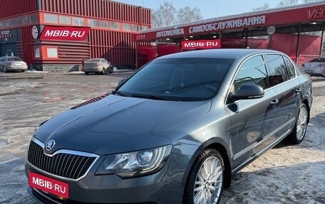 Skoda Superb III рестайлинг, 2014 год, 1 200 000 рублей, 1 фотография
