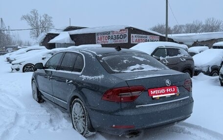 Skoda Superb III рестайлинг, 2014 год, 1 200 000 рублей, 10 фотография