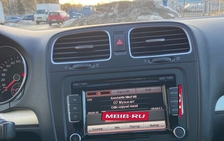 Volkswagen Golf VI, 2012 год, 895 000 рублей, 17 фотография