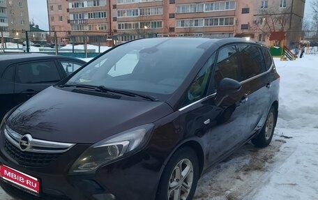 Opel Zafira C рестайлинг, 2013 год, 1 200 000 рублей, 1 фотография