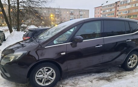 Opel Zafira C рестайлинг, 2013 год, 1 200 000 рублей, 2 фотография