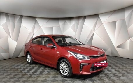 KIA Rio IV, 2018 год, 1 247 000 рублей, 3 фотография