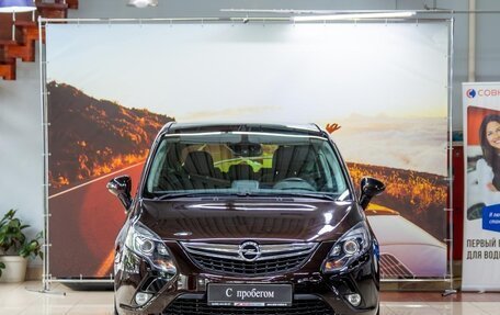 Opel Zafira C рестайлинг, 2012 год, 1 030 000 рублей, 2 фотография