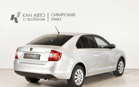 Skoda Rapid I, 2015 год, 965 000 рублей, 3 фотография
