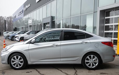 Hyundai Solaris II рестайлинг, 2011 год, 878 000 рублей, 7 фотография