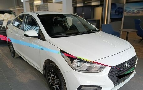 Hyundai Solaris II рестайлинг, 2017 год, 1 079 000 рублей, 1 фотография