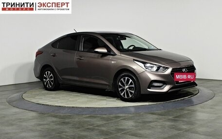 Hyundai Solaris II рестайлинг, 2018 год, 1 397 000 рублей, 3 фотография