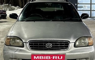Suzuki Cultus III рестайлинг, 2001 год, 165 000 рублей, 1 фотография