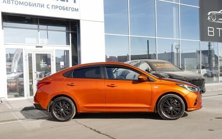 Hyundai Solaris II рестайлинг, 2021 год, 1 400 000 рублей, 4 фотография