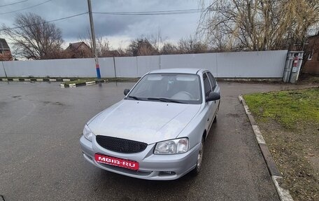 Hyundai Accent II, 2007 год, 350 000 рублей, 1 фотография