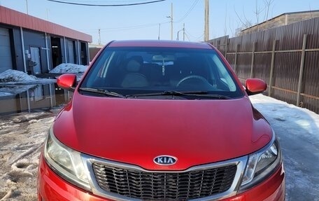 KIA Rio III рестайлинг, 2012 год, 3 фотография