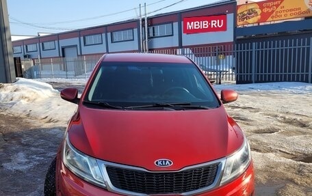 KIA Rio III рестайлинг, 2012 год, 12 фотография
