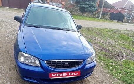 Hyundai Accent II, 2002 год, 343 000 рублей, 2 фотография