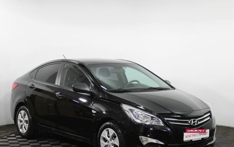 Hyundai Solaris II рестайлинг, 2014 год, 1 100 000 рублей, 4 фотография