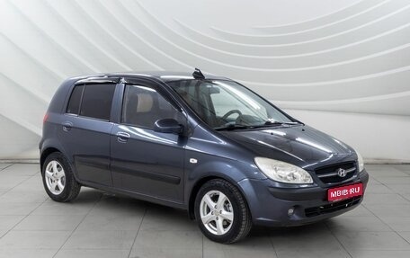Hyundai Getz I рестайлинг, 2007 год, 498 000 рублей, 1 фотография