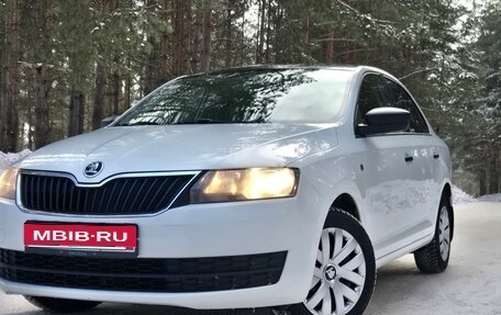 Skoda Rapid I, 2016 год, 857 000 рублей, 1 фотография