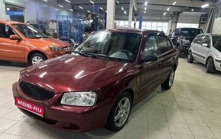 Hyundai Accent II, 2008 год, 390 000 рублей, 1 фотография