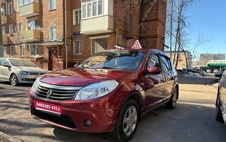 Renault Sandero I, 2010 год, 540 000 рублей, 1 фотография