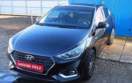 Hyundai Solaris II рестайлинг, 2017 год, 1 449 000 рублей, 2 фотография