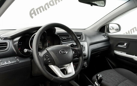 KIA Rio III рестайлинг, 2013 год, 850 000 рублей, 11 фотография