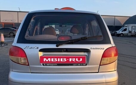 Daewoo Matiz I, 2012 год, 185 000 рублей, 5 фотография