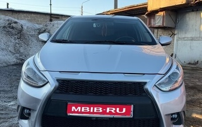 Hyundai Solaris II рестайлинг, 2013 год, 930 000 рублей, 1 фотография