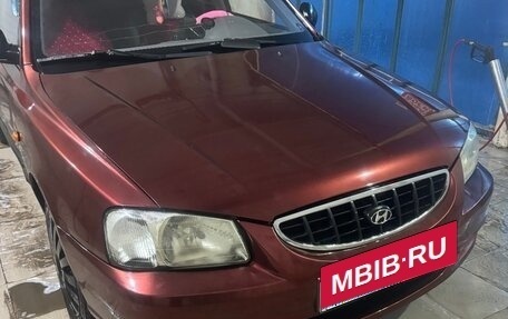 Hyundai Accent II, 2007 год, 350 000 рублей, 1 фотография