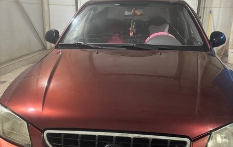 Hyundai Accent II, 2007 год, 350 000 рублей, 3 фотография