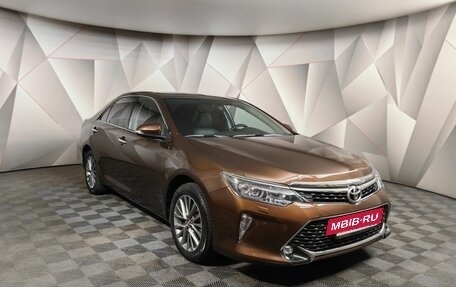 Toyota Camry, 2017 год, 2 593 000 рублей, 3 фотография