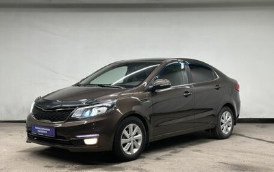 KIA Rio III рестайлинг, 2017 год, 1 225 000 рублей, 1 фотография